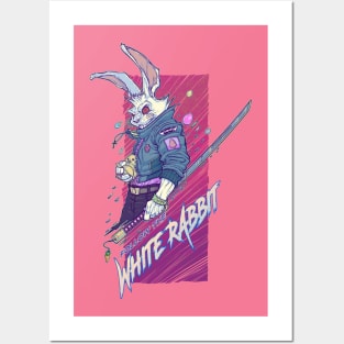 WEIRDO - Follow The White Rabbit - Protector - Pink Posters and Art